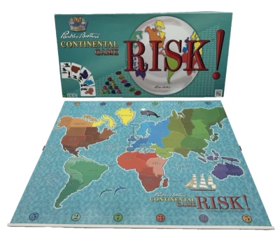 Risk Parker Brothers Continental Game 1959 First Edition Classic Reproduction - Image 1 of 4