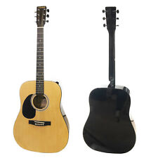 Chase Left Handed Guitar : SW203-N Dreadnought Acoustic Guitar - Left Handed - for sale