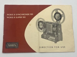 Noris 8 Synchroner 100 Super 100 Beamer Bedienungsanleitung Vintage  - Bild 1 von 2