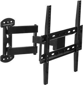 Full Motion Corner TV Wall Mount | Single Stud Install | Swivel, Tilt & 15” Exte - Picture 1 of 9