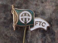 FERENCVAROSI TC. FOOTBALL CLUB. Vintage Soviet pin badge. Rarity.