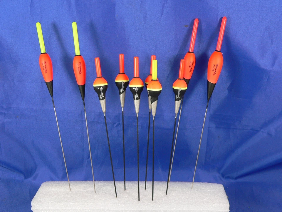 10 galleggianti Vincent 2 - 1 gr starlight 4,5mm pesca notturna fiume, mare G28 - Immagine 1 di 1