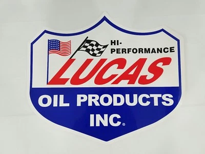LUCAS OIL PRODUCTS ALTO RENDIMIENTO Vinilo Duradero CALCOMANÍA BRILLANTE Adhesivo RACING S503 Foto 1 de 4