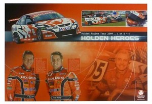 Holden Commodore VY 2004 HRT Racing Team Mark Skaife Todd Kelly 1 of 8 Poster 
