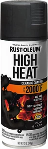 248903 Automotive High Heat Spray Paint 12 Oz Flat Black - Picture 1 of 11