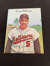 BROOKS ROBINSON ODD BALL STARLINER STICKER BALTIMORE ORIOLES BASEBALL CARD