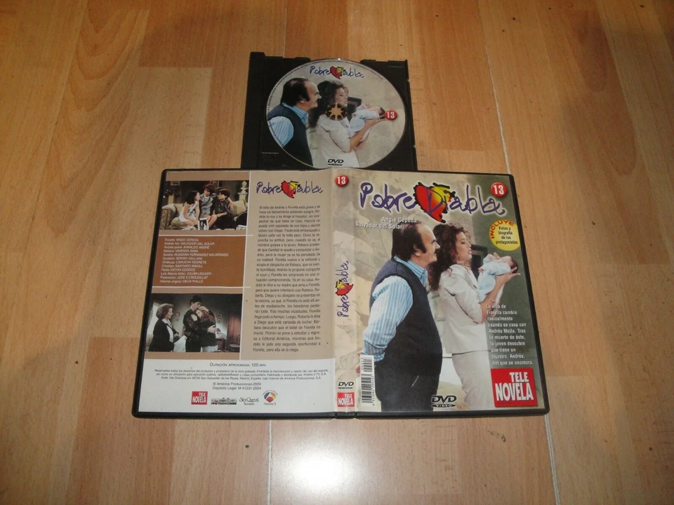 POBRE DIABLA TELENOVELA DVD NUMERO 13 DE 15 CON 2 HORAS  VERSION PAL BUEN ESTADO - Imagen 1 de 1