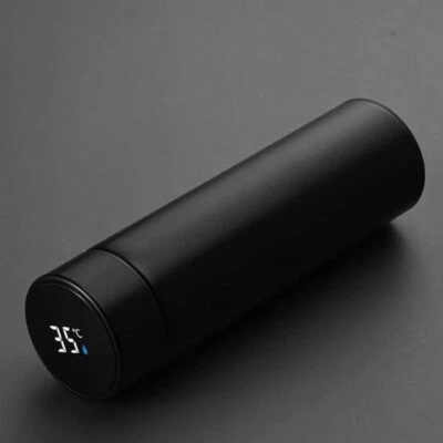 Botella de agua deportiva inteligente termo café 17 oz con pantalla de temperatura frío caliente Foto 1 de 4