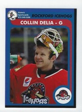 Collin Delia 2018-19 Rockford IceHogs (Chicago Blackhawks)