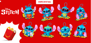 2022 McDonald's Happy Meal Disney STITCH TOYS pick your toy, best deals around!!