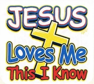 JESUS LOVES ME Cute Christian JERZEES Kids Tee Shirt 2-4=XS Thru 18-20=XL - Picture 1 of 1