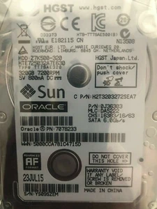 *New* Hitachi HTE725032A7E630 (0J36303) 320GB, 7200RPM, 2.5" Internal Hard Drive - Picture 1 of 4