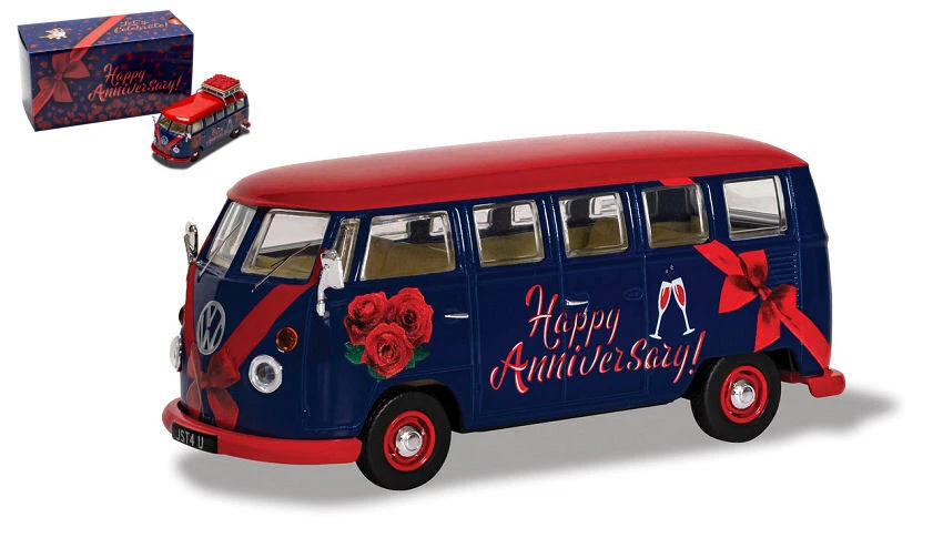 Corgi VW CAMPER HAPPY ANNIVERSARY 1:43 - Bild 1 von 1