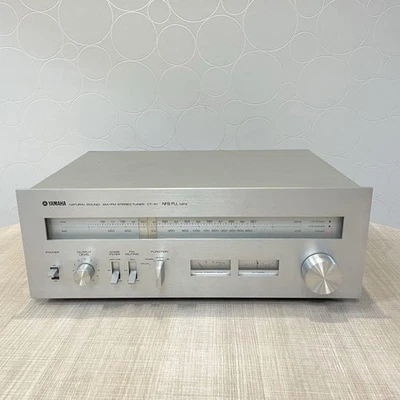 YAMAHA CT-R1 Natural Sound AM/FM Stereo Tuner Radio from Japan Used Vintage - image 1 of 4