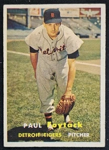1957 Topps #77 Paul Foytack Detroit Tigers RC Rookie - PR - Picture 1 of 2