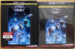 STAR WARS V THE EMPIRE STRIKES BACK 4K ULTRA HD BLU RAY WITH RARE OOP SLIPCOVER - Picture 1 of 2