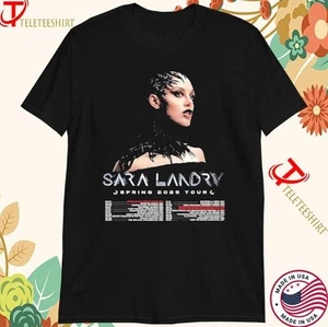 Sara Landry Spring 2025 Tour Dates Unisex T-Shirts - Picture 1 of 3