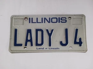 1979 LADY J4 Illinois Personalized Vanity License Plate - Picture 1 of 8