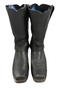 Durango® Black Harness Boot Size 9 New - Picture 1 of 5