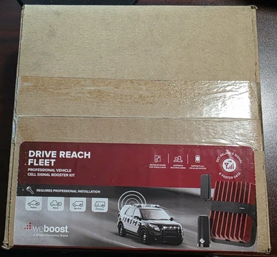 weBoost Drive Reach Fleet (470254) 汽车手机信号增强器 全新带盒 — 第 1/4 张图片