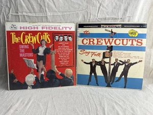 THE CREWCUTS ~ Swing the Masters / Sing Folk ~ Rare Vinyl Lot ~ Ultrasonic Clean - Bild 1 von 13