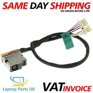 Charging Port compatible with HP p/n: 799749-T17/Y17 DC Power Jack Socket - Picture 1 of 6