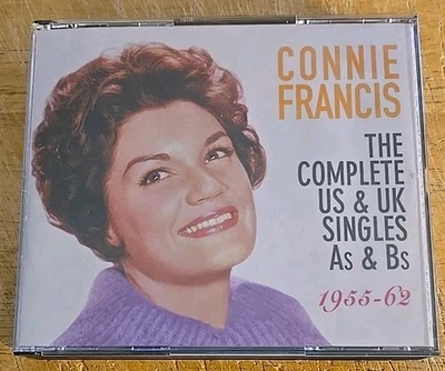 Connie Francis - Francis Connie-Complete Us 3 Cd UK Import — 第 1/4 张图片