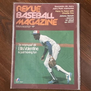 1977 Expos Baseball Revue rivista COPERTINA AUTOGRAFATA Montreal Expos Canada - Foto 1 di 15