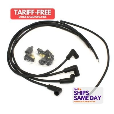 Pertronix Ignition 704190, 7Mm Spark Plug Wire Set British 4-Cyl. Fits 90-Degree - Image 1 of 4