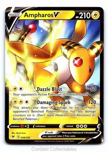 Ampharos V 049/185 - Vivid Voltage - Pokemon Card - Near Mint - Foto 1 di 2