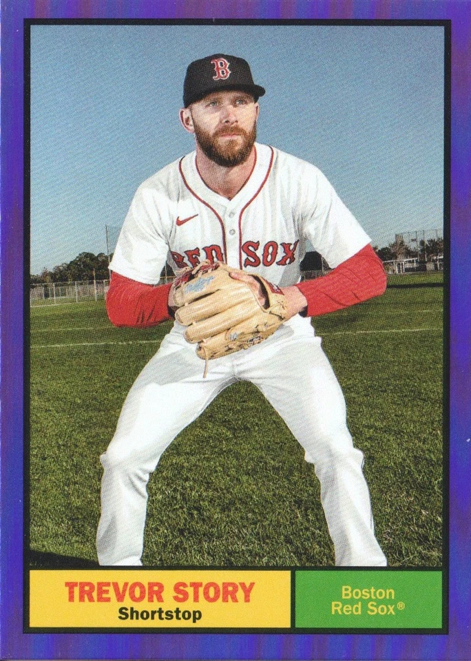 2024 Topps Archives Baseball Purple Foilboard Parallel: Pick from List - Image 1 of 1