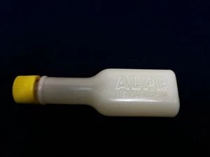 Vintage 1950er Alpe Franzbranntwein kleine Flasche Plastik Kaufmannsladen - Bild 1 von 4