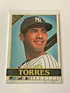 2020 Topps Gallery Baseball Base Card - Gleyber Torres - New York Yankees