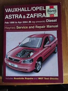 Vauxhall/Opel Astra & Zafira 1998-2004 Diesel Haynes Service Repair Manual 3797 - Picture 1 of 2