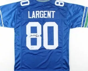 Steve Largent Signed Jersey Inscribed "HOF '95" (PSA)Seattle Seahawks - Picture 1 of 4
