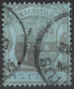 Escudo de armas SG171 SN:#133 1907 15c MAURICIO 1904-1907, HH - Imagen 1 de 2