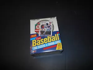 1988 Fleer Baseball wax box (36 unopened packs) - Picture 1 of 3