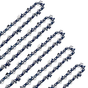 5PACKS 20" inch Chainsaw Chain Blade 3/8"LP .050 Gauge 72DL Full Chisel Chain - Picture 1 of 7