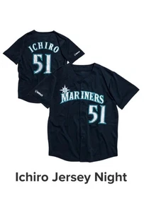 2025 Ichiro Hall of Fame Jersey Seattle Mariners MLB SGA Size XL size BRAND NEW - Picture 1 of 8