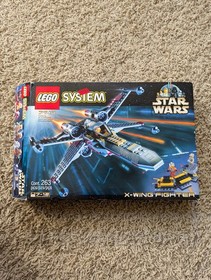 LEGO Star Wars X-Wing Fighter Set 7140 &lrm;263 Pieces Ages 7+  Used