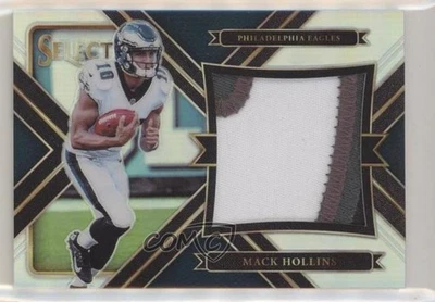 2017 Panini Select Jumbo Rookie Swatches Silver Prizm /99 Mack Hollins #32 RC - Image 1 of 2