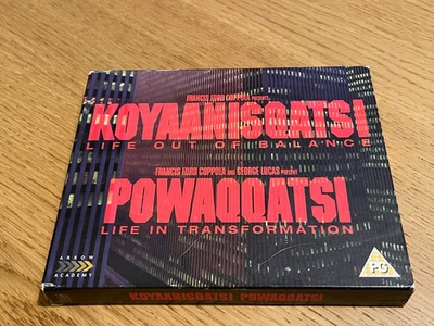 Koyaanisqatsi Powaqqatsi Life Arrow Films Blu-ray Rare boxset Philip Glass - Image 1 of 4