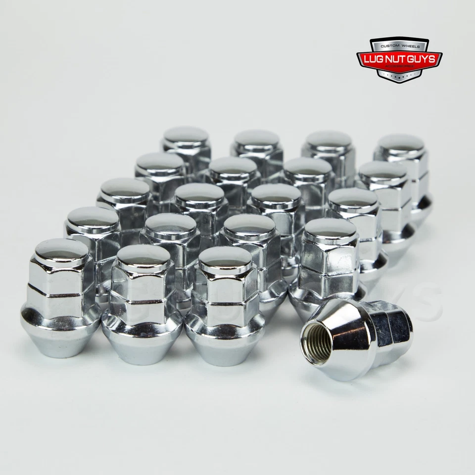 20 tuercas cromadas 14x1,5 doble hexagonal 21/22 mm se adapta a Charger Challenger 300C Magnum  Foto 1 de 1