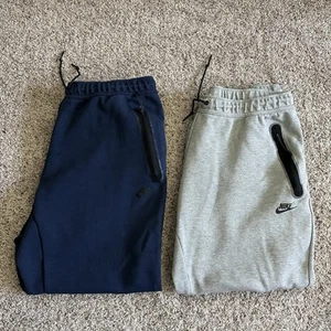 Lot 2 Nike Mens 3XL Sportswear Tech Fleece Pants Joggers DQ4312-063 DQ4312-410 - Picture 1 of 14