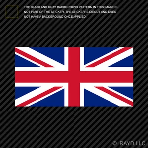 4" Flag of the United Kingdom British Sticker Die Cut Decal UK Royal Union Jack - Picture 1 of 1