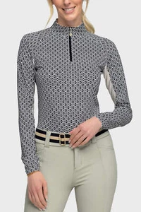 Top estampado geográfico Kastel LS - Imagen 1 de 9