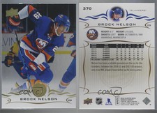 2018-19 Upper Deck Silver Foil Brock Nelson #370