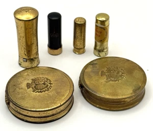 Espejo compacto Rouge de colección Du Barry R. Hudnut y lápices labiales de muestra Deane Avon y más - Imagen 1 de 12