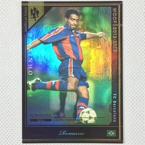 Panini WCCF 2012-13 Romario Black Refractor FC Barcelona HOLE Brazil Japan - Picture 1 of 8
