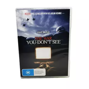 The War - You Don't See (DVD Region 4) Movie Film Julian Assange John Pilger - Picture 1 of 3
